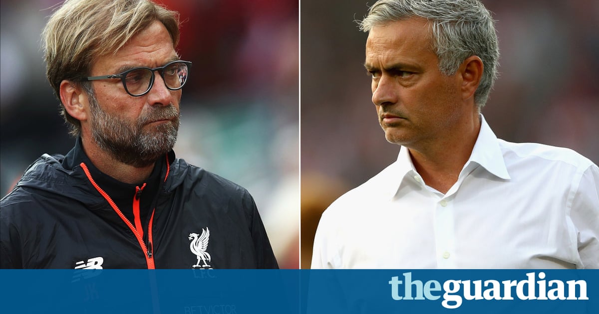 Klopp and Mourinho anticipate lively clash between Liverpool and Manchester United – video