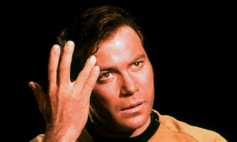 William Shatner as James T Kirk in Star Trek