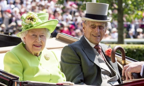Prince Philip and the Queen at Royal Ascot.