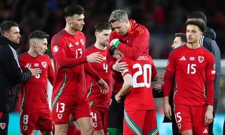 Wales miss out on Euro 2024 after losing to Poland on penalties in playoff final – live