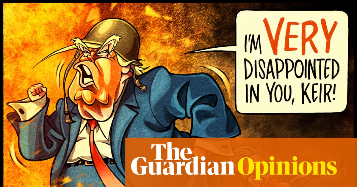 Ben Jennings on Donald Trump, Keir Starmer and the war in Iran – cartoon