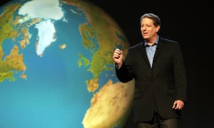 Man on a mission: Al Gore in An Inconvenient Truth.