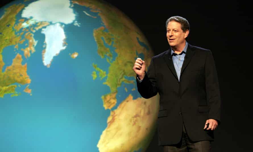Man on a mission: Al Gore in An Inconvenient Truth.