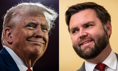 Two side-by-side photos, one of a man wearing a dark suit and another of a man wearing a gray suit, both smiling