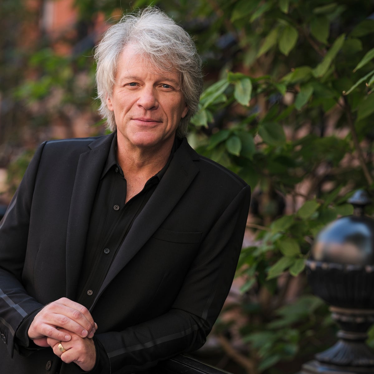 Jon Bon Jovi praised for helping distressed woman off edge of Nashville bridge | Music | The Guardian