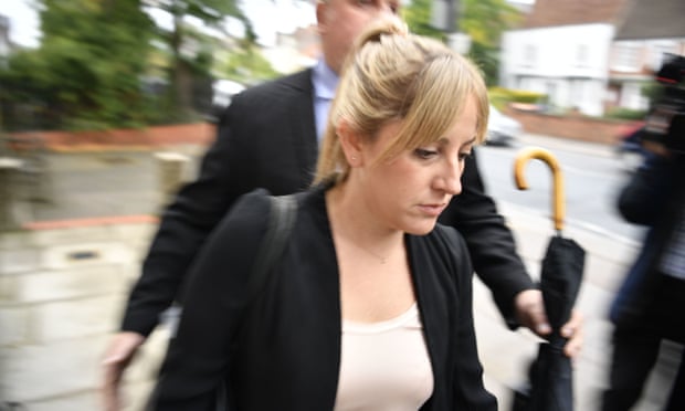 Elizabeth Lagone of Meta arrives astatine North London coroner’s court.