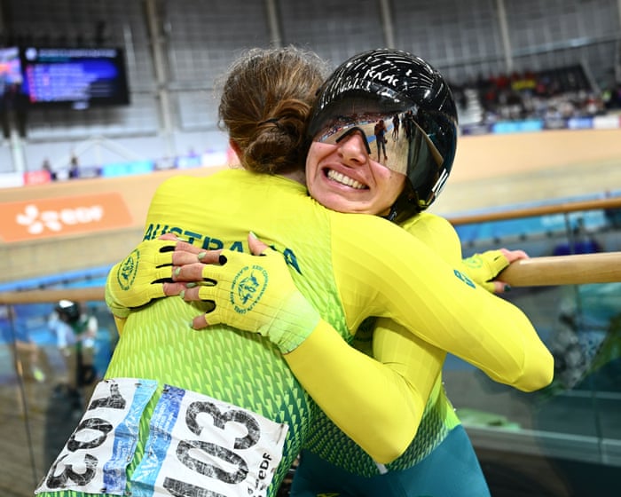 Australia’s cyclists complete mammoth medal haul at end of Commonwealth Games — image supplied by The Guardian Sport's feed