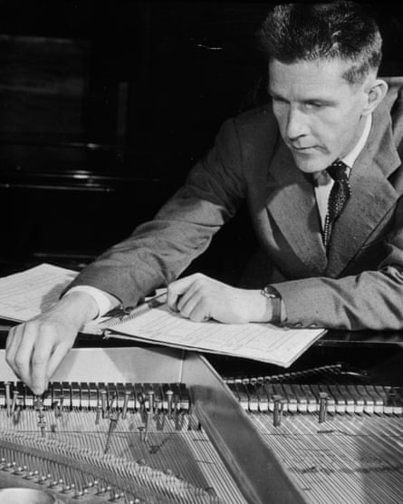 Mushroom expert … John Cage, who funded his first Steinway piano with appearances on an Italian quizshow.