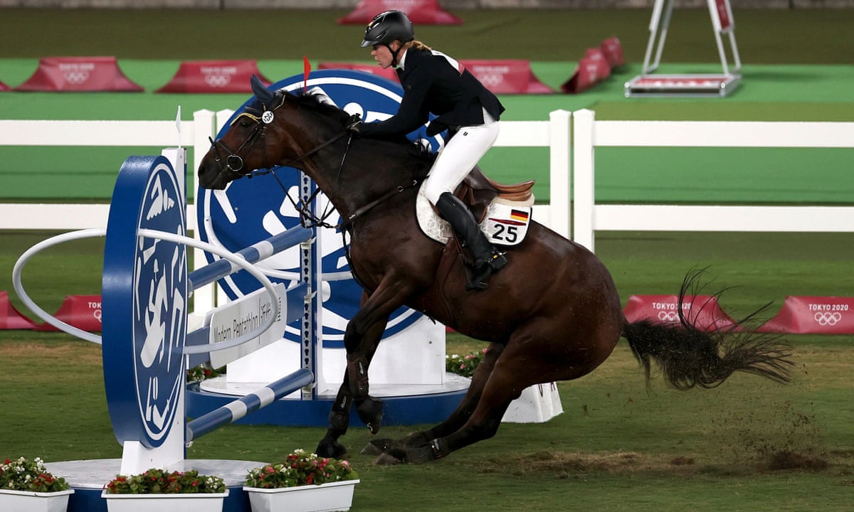 Olympic Show Jumping Course