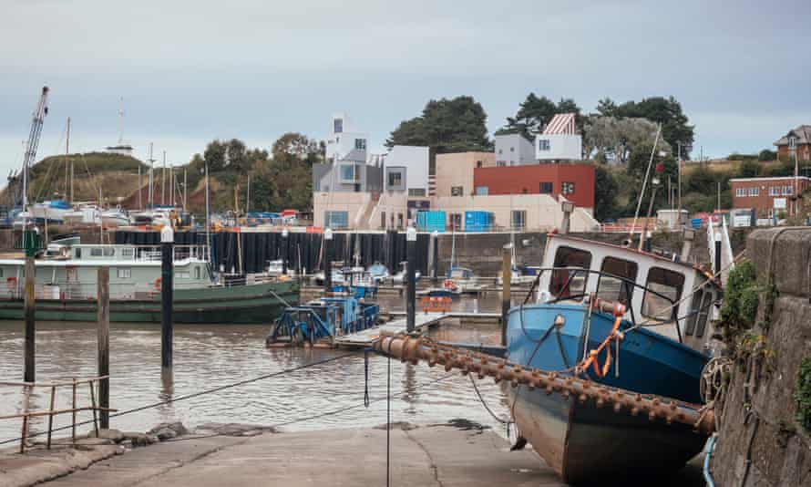 East Quay by Invisible Studio. Copyright Jim Stephenson 2021. East Quay, a cultural and enterprise development in Watchet, Somerset