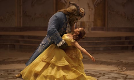 Emma Watson as Belle and Dan Stevens as the Beast in the live-action adaptation of the 1990s animated classic. 