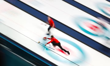 Curling at the 2018 Olympics.