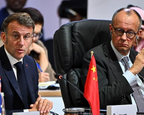 Macron and Merz must look at themselves if they want to stop Europe sliding to the far right | European Union | The Guardian