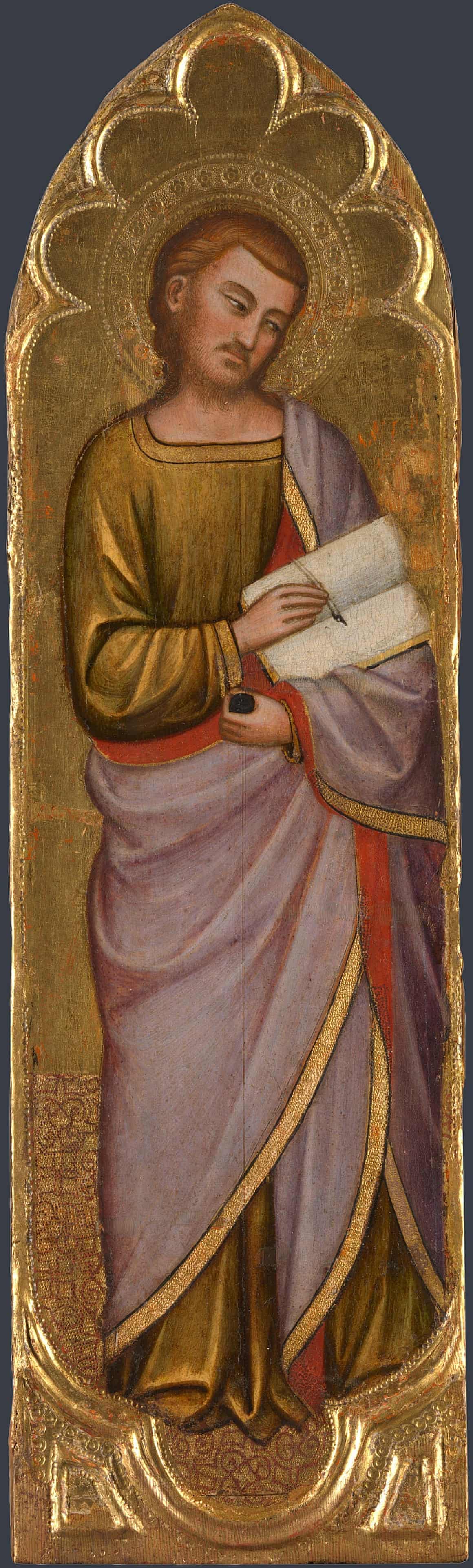 Saint Luke by Jacopo di Cione and Workshop, c.1365-70