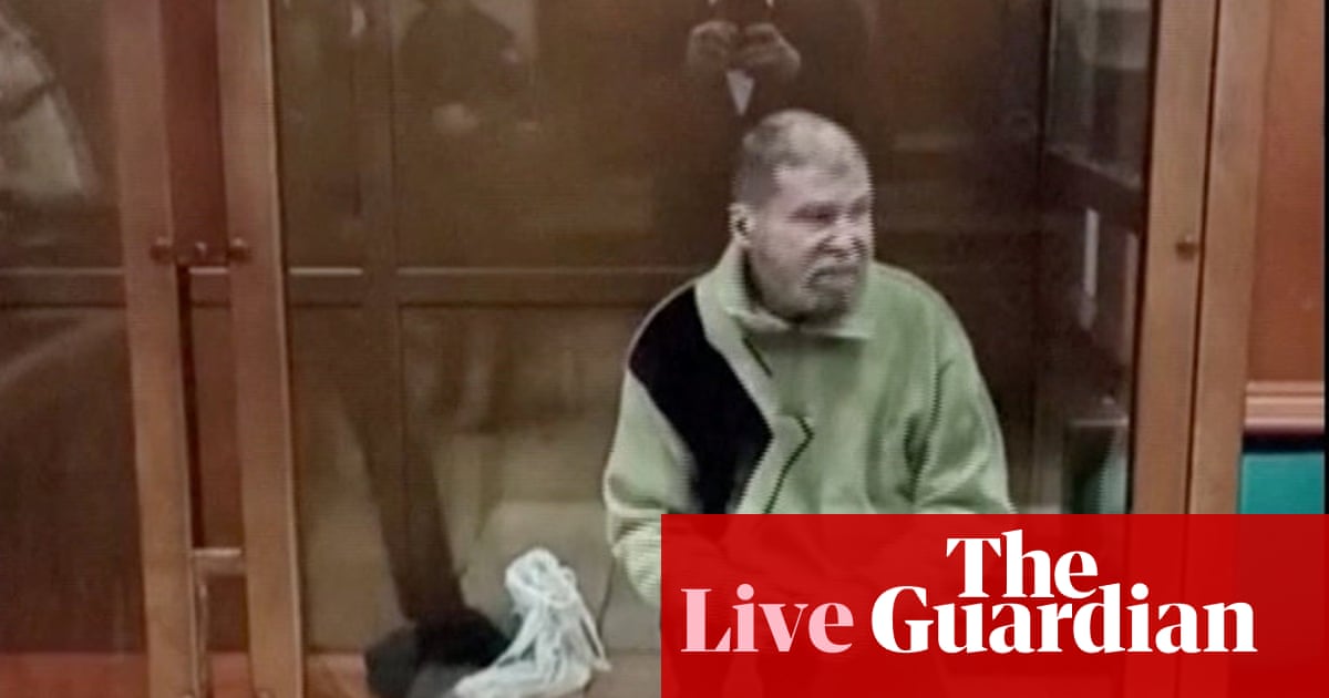 Trump hails Russia’s release of US teacher amid Witkoff’s visit – live