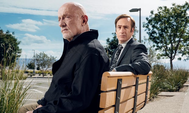 Jonathan Banks and Bob Odenkirk in Better Call Saul Season 2.