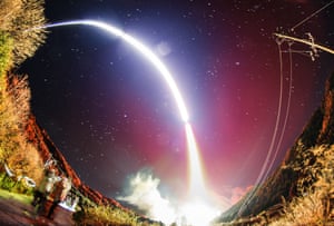The Chang’e-4 blasts off from Xichang, China, on 8 December.