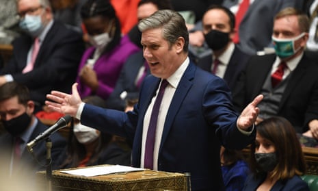 Sir Keir Starmer during prime minister's questions on Wednesday.