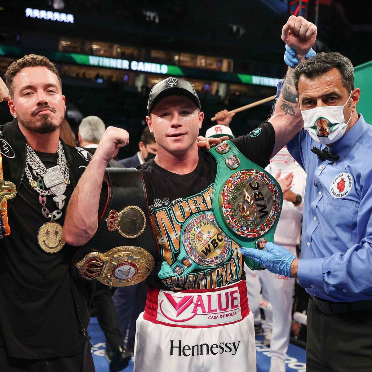 Canelo Alvarez Subdues Avni Yildirim Then Announces Billy Joe Saunders Fight Boxing The Guardian