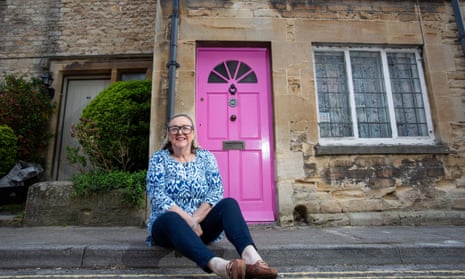 Janine Renshaw-Beauchamp … Cirencester council informed her that she would have to change the colour of her pink front door.