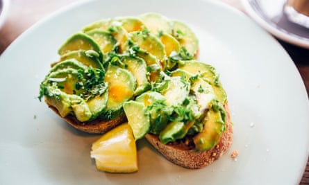 Avocado … the ultimate hot-day food.