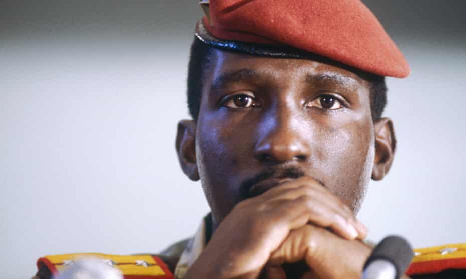 Captain Thomas Sankara in 1983.