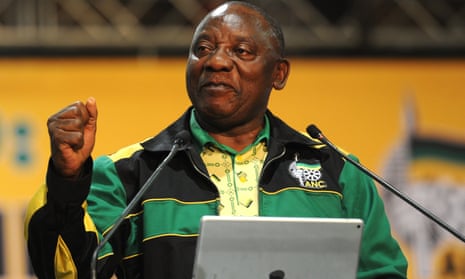 Ramaphosa pledges corruption crackdown in first speech as ANC leader | Cyril Ramaphosa | The Guardian