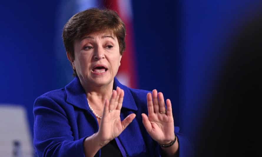 Kristalina Georgieva: hands full at IMF