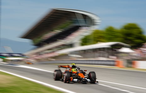 Better for McLaren's Lando Norris as he makes fourth