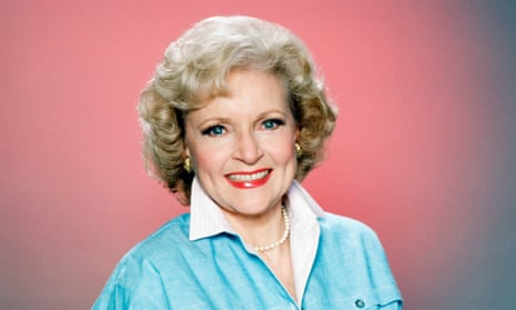 Betty White as Rose Nylund in The Golden Girls, 1985.