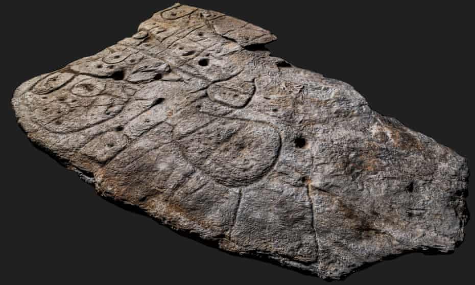 Stone Slab Found In France Thought To Be Europe S Oldest 3d Map France The Guardian