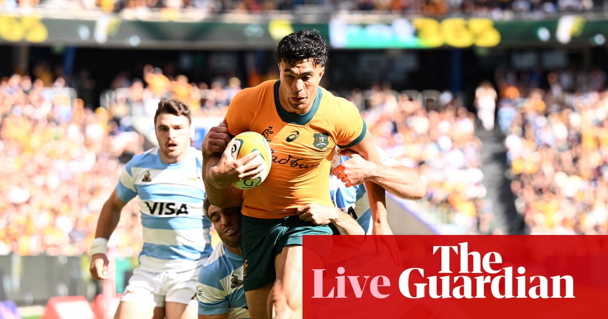 Australia v Argentina: Rugby Championship 2025 live