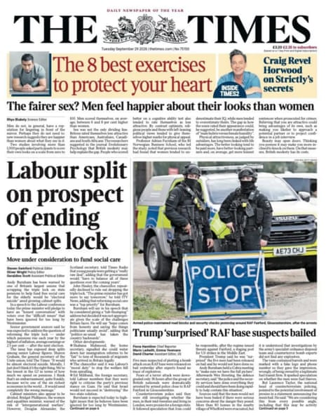 Times splash
