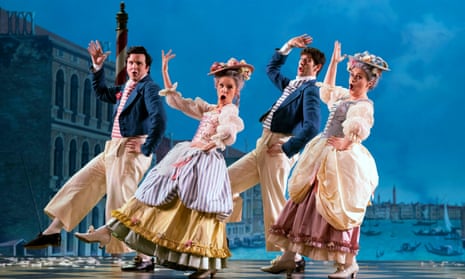 Gilbert and Sullivan's The Gondoliers at the Theatre Royal in Glasgow. 