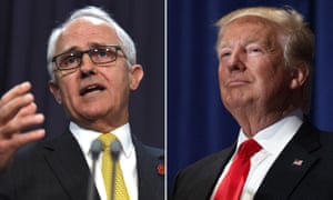 Malcolm Turnbull and Donald Trump