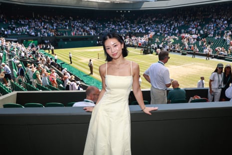 Tingting Lai at the Centre Court at The Championships 2026