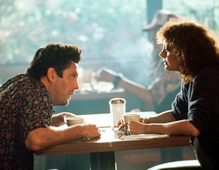 Michael Madsen and Susan Sarandon in Thelma & Louise, 1991.