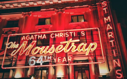 Gambling on a domestic audience … The Mousetrap.