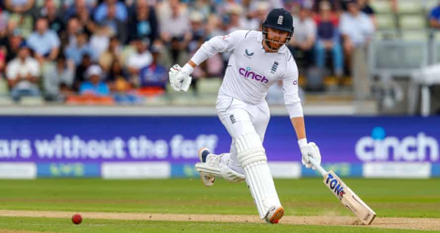Jonny Bairstow brings up his fifty.