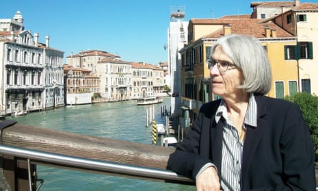 Donna Leon in Venice.