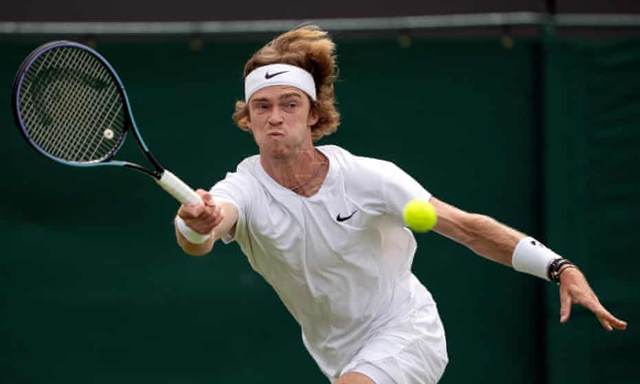 Andrey Rublev is the first high-profile Russian player to speak out over Wimbledon’s proposed ban.