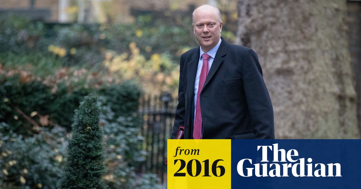 Chris Grayling: Tory in combative mood to deal with rail union bosses