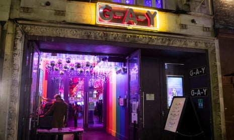 Exterior of G-A-Y in Soho, London.