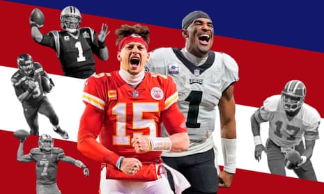 Patrick Mahomes and Jalen Hurts have built on the achievements of other Black quarterbacks such as Colin Kaepernick, Russell Wilson, Cam Newton and Doug William
