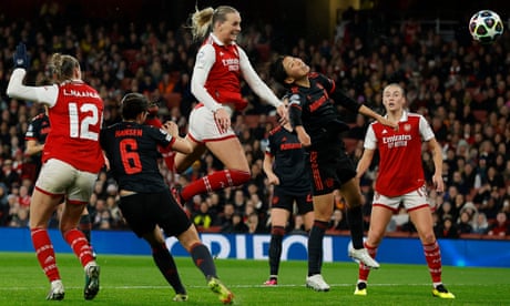 Arsenal v Bayern Munich: Women’s Champions League quarter-final second leg – live reaction