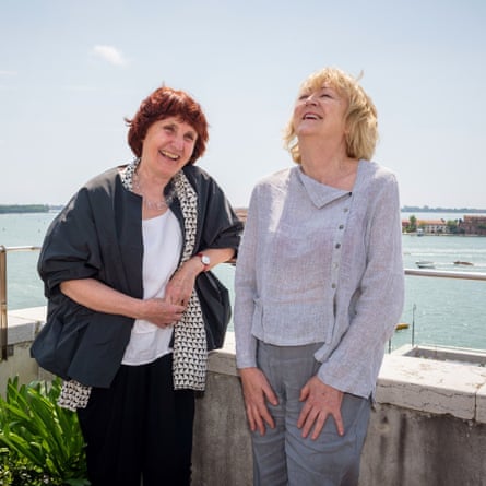 Chance discoveries … biennale curators Shelley McNamara, left, and Yvonne Farrell of Grafton.