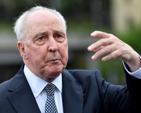 Paul Keating says Aukus locking Australia into a US war against China, which it would ‘certainly lose’