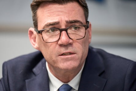 Close-up of Burnham in interview