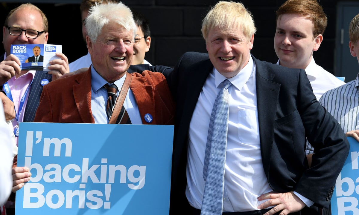 They Ve Got Ivanka We Ve Got Stanley Johnson When Did Politics Become A Family Affair Boris Johnson The Guardian