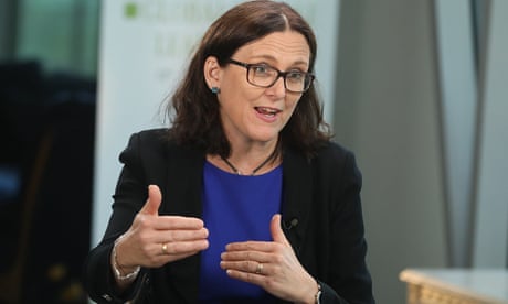 Former European Union Trade Commissioner Cecilia Malmström